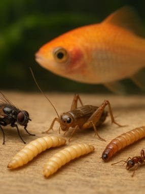 Jakie owady nadają się na pokarm dla rybek akwariowych?