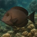 Pokolec biały z Malediwów – Acanthurus leucocheilus