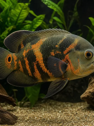 Pielęgnica pawiooka - Astronotus ocellatus