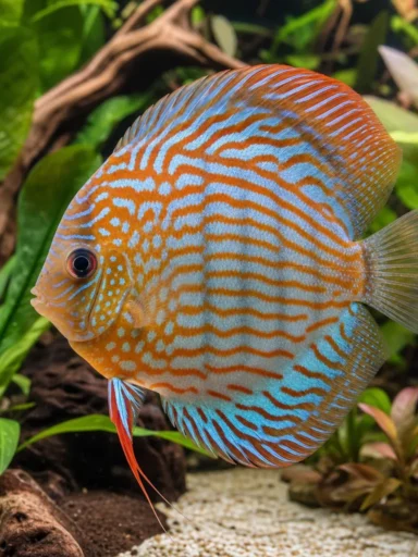 Dyskowiec - Symphysodon aequifasciatus