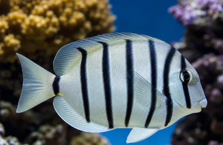 Pokolec skazaniec - Acanthurus triostegus