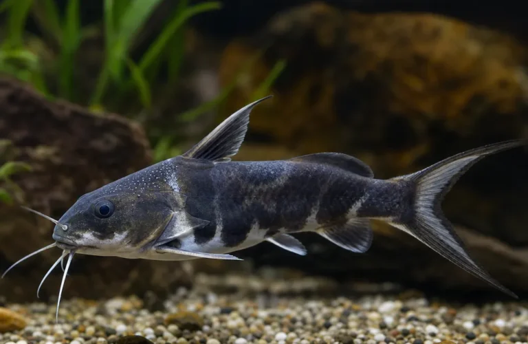 Giętkoząb czarnobrzuchy - Synodontis nigriventris