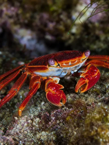 Krab Sally Lightfoot - Percnon gibbesi
