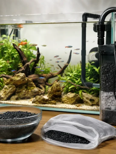 Jak stosować węgiel aktywny w akwarium