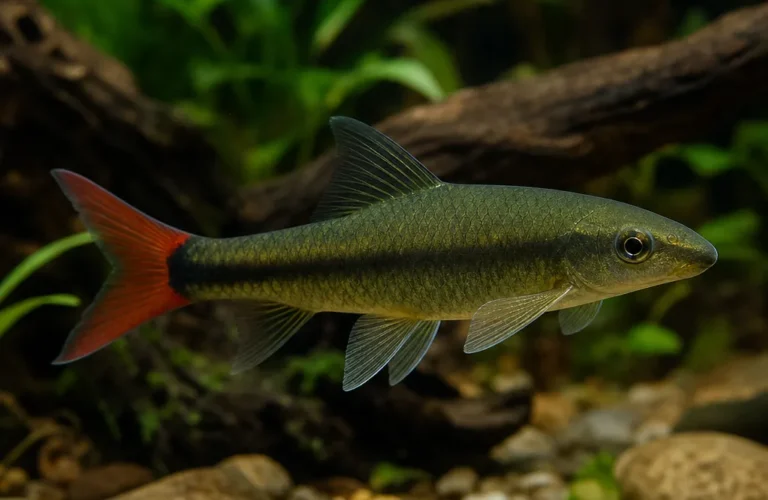 Grubowarg zielony - Epalzeorhynchos frenatum