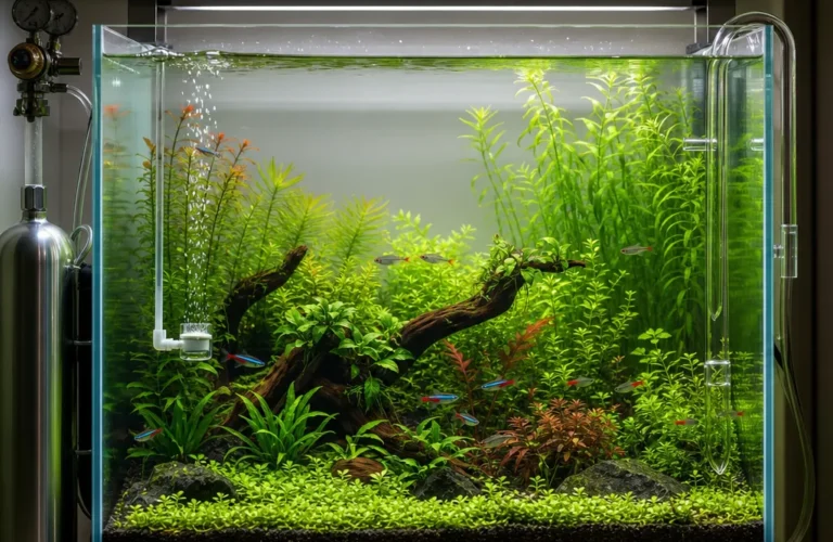 Co daje CO2 w akwarium