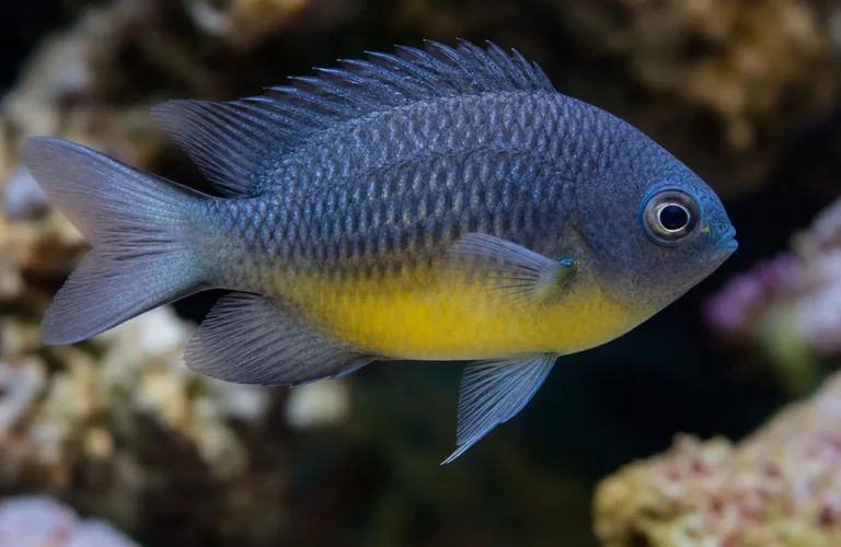 Garbik złotobrzuchy - Pomacentrus auriventris