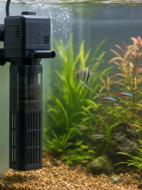 Filtr wewnętrzny do akwarium