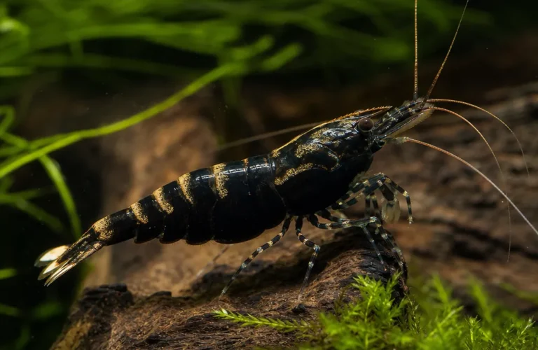 Krewetka Black Tiger - Caridina mariae 'Black Tiger'