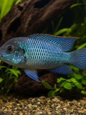 Akara błękitna - Andinoacara pulcher