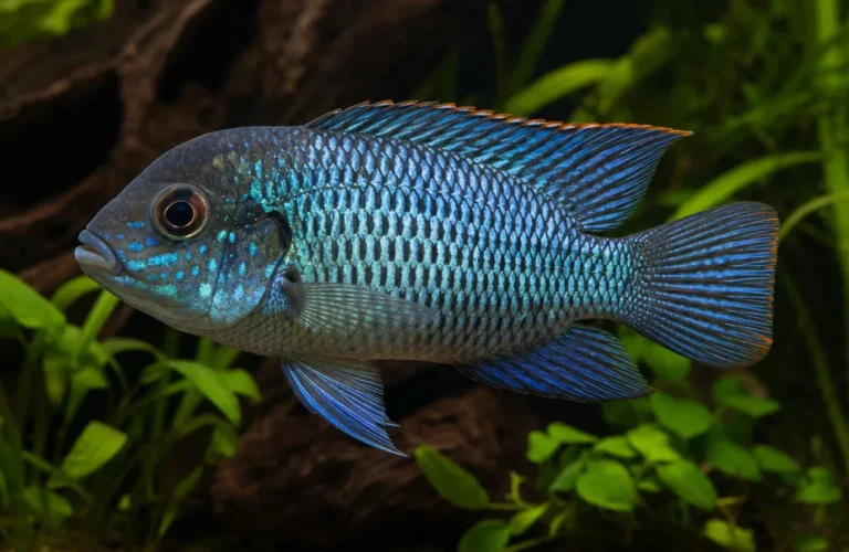 Akara błękitna - Andinoacara pulcher